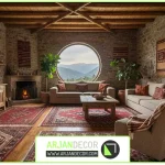 طراحی داخلی منزل در شهرکرد؛ خلق پناهگاهی گرم و اصیل در قلب زاگرس