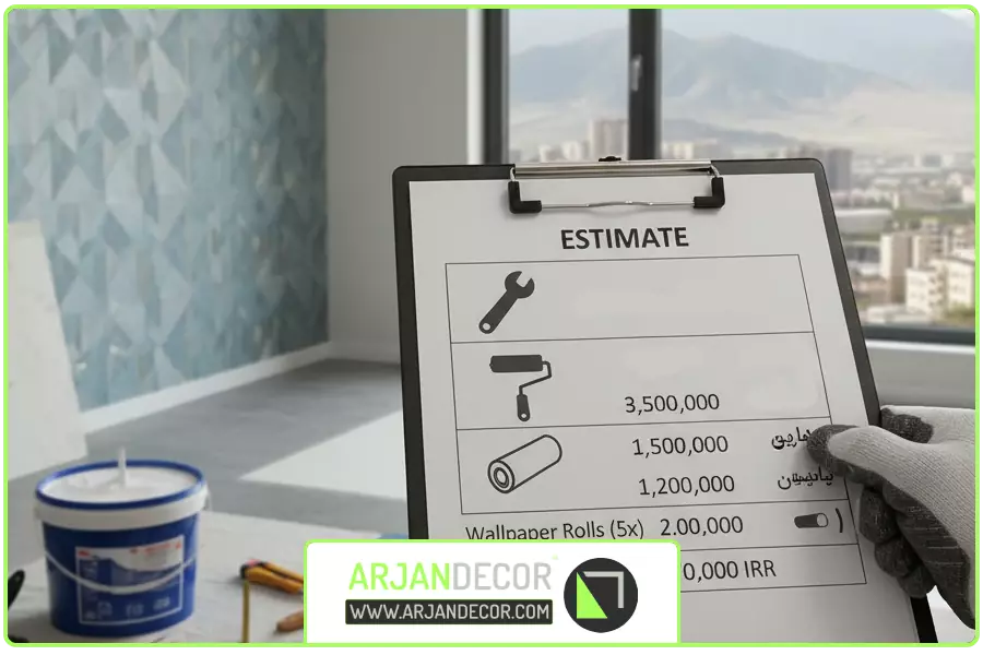 قیمت | نصاب کاغذ دیواری شهرکرد