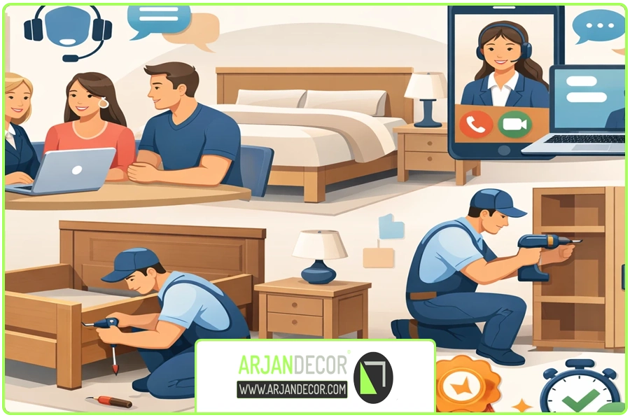 خدمات پس از فروش | سرویس خواب شهرکرد