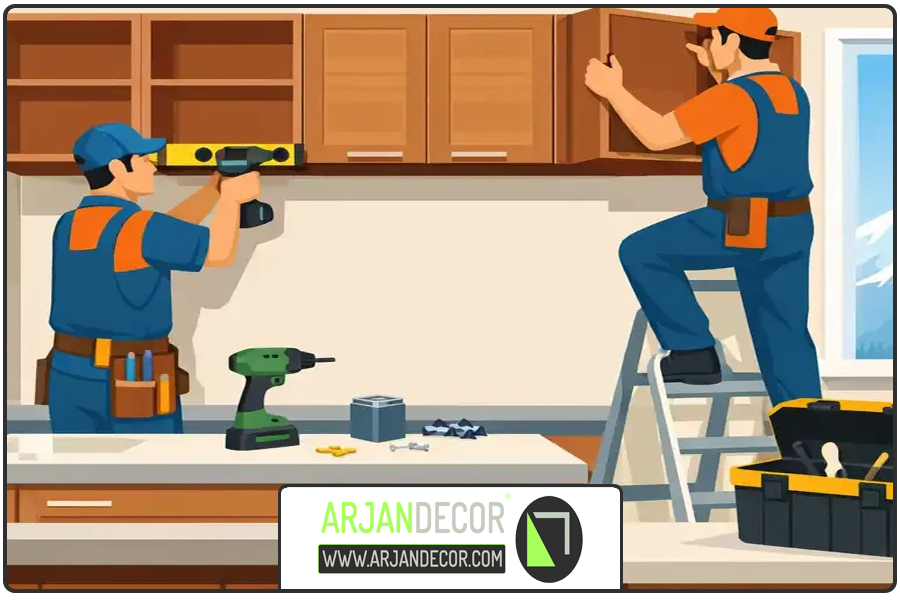بند نخستین | نصب کابینت در شهرکرد