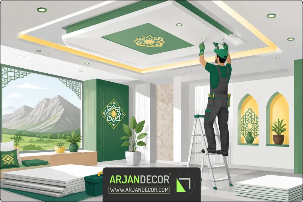 کیفیت سازه | کناف کاری شهرکرد